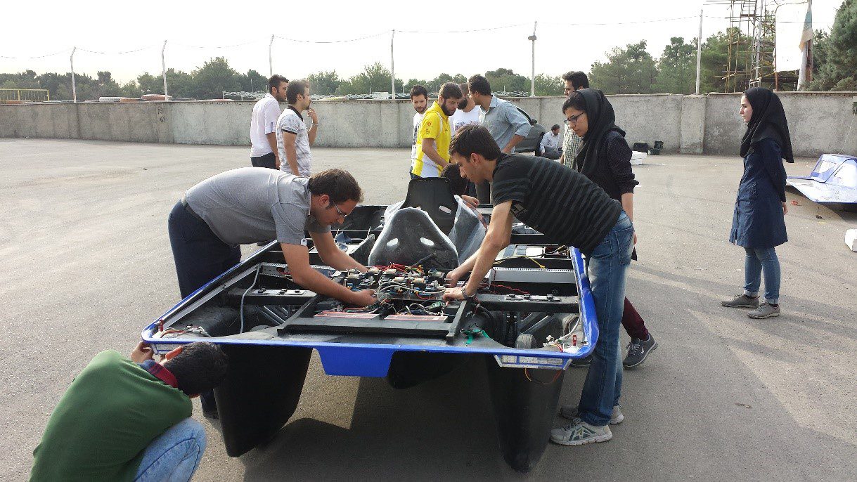 ساخت خودرو خورشیدی غزال ایرانی 3